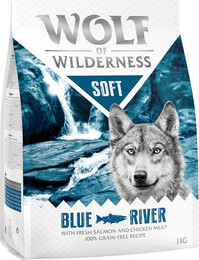 Produktbild von Wolf of Wilderness Soft Blue River Lachs - 1 kg