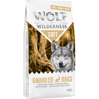Produktbild von Wolf of Wilderness Soft Gnarled Oaks Freiland-Huhn & Kaninchen - 12 kg