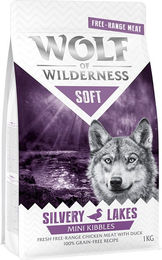 Produktbild von Wolf of Wilderness Soft Silvery Lakes Freiland-Huhn & Ente - 1 kg