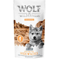 Produktbild von Wolf of Wilderness Training Junior Explore the Wide Acres Huhn - 3 x 100 g