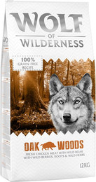 Produktbild von Wolf of Wilderness Trockenfutter Oak Woods Wildschwein - 2 x 12 kg