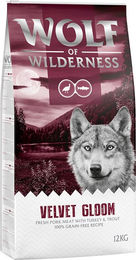 Produktbild von Wolf of Wilderness Velvet Gloom Truthahn & Forelle - 12 kg