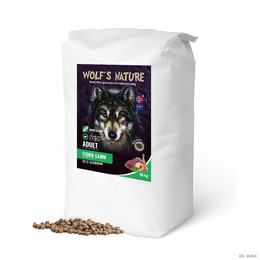Produktbild von Wolf s Nature Adult Fjord-Lamm 20 kg