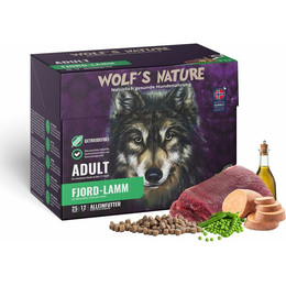Produktbild von Wolf s Nature Adult Fjord-Lamm - 8 kg