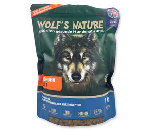 Produktbild von Wolf's Nature Adult Landhuhn 1 kg