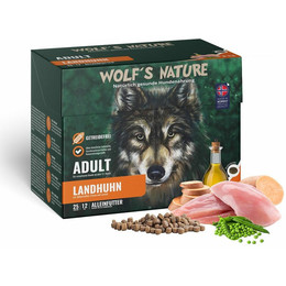 Produktbild von Wolf s Nature Adult Landhuhn - 8 kg