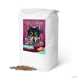 Produktbild von Wolf s Nature Fjord-Lachs Light & Senior - 20 kg