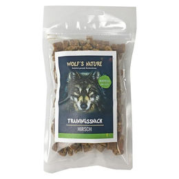 Produktbild von Wolf's Nature Trainingssnack - Hirsch 100 g