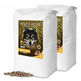 Produktbild von Wolf s Nature Wilder B?ffel Sparpaket 2 x 15 kg