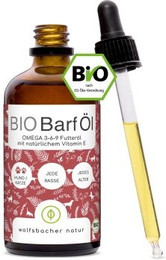 Produktbild von Wolfsbacher Natur Bio Barf Öl - 100 ml