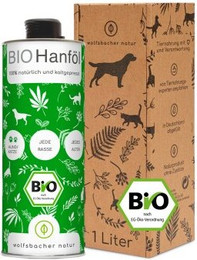 Produktbild von Wolfsbacher Natur Bio Hanföl - 1 l