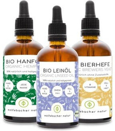 Produktbild von Wolfsbacher Natur Futteröl Set 3 x 100ml