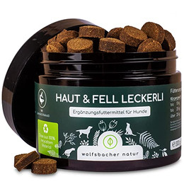 Produktbild von Wolfsbacher Natur Haut & Fell Leckerli