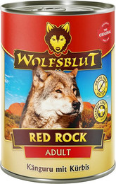 Produktbild von WOLFSBLUT 395g Hundenassfutter 6 x 395 Gramm Red Rock Känguru mit Kürbis