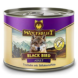 Produktbild von Wolfsblut Adult Black Bird Truthahn mit Süßkartoffeln Nassfutter