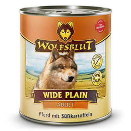 Produktbild von Wolfsblut Adult Wide Plain Pferd mit Süßkartoffeln Nassfutter
