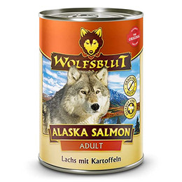 Produktbild von Wolfsblut Alaska Salmon Adult Lachs mit Kartoffel - 6 x 395 g