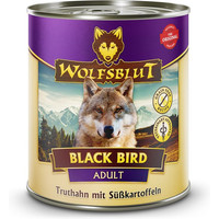 Produktbild von Wolfsblut Black Bird Adult Nassfutter Truthahn mit Süßkartoffeln - 6 x 800 g
