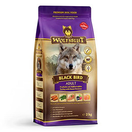 Produktbild von Wolfsblut Black Bird Adult Truthahn & Süßkartoffel - 2 kg