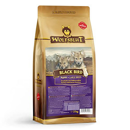 Produktbild von Wolfsblut Black Bird Large Breed Puppy Trockenfutter - 2 kg