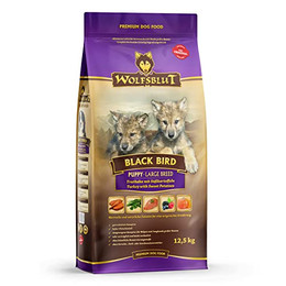 Produktbild von Wolfsblut Black Bird Puppy Large Breed - 12,5 kg