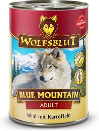 Produktbild von Wolfsblut Blue Mountain Adult Wild mit Kartoffel - 6 x 395 g