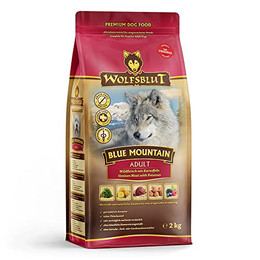 Produktbild von Wolfsblut Blue Mountain Adult Wildfleisch & Kartoffeln Trockenfutter - 3 x 2 kg