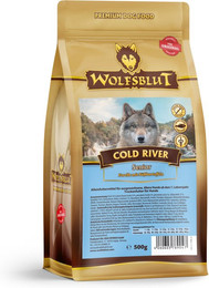 Produktbild von Wolfsblut Cold River Senior Hundefutter mit Forelle und Süßkartoffeln - 4 x 500 g