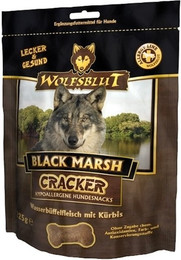 Produktbild von WOLFSBLUT Cracker 225g Hundesnack 6 x 225 Gramm Black Marsh Wasserbüffelfleisch mit Kürbis