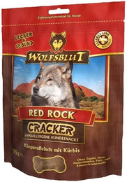 Produktbild von WOLFSBLUT Cracker 225g Hundesnack 6 x 225 Gramm Red Rock Kängurufleisch mit Kürbis