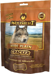 Produktbild von Wolfsblut Cracker Wide Plain Pferd & Süßkartoffel 3x225g