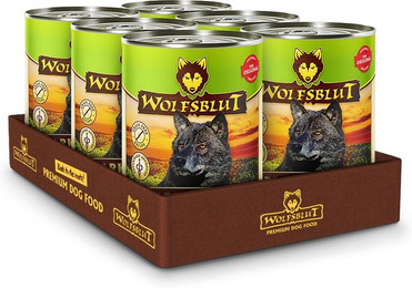 Produktbild von Wolfsblut Dark Forest Adult Nassfutter Wild - 6 x 395 g