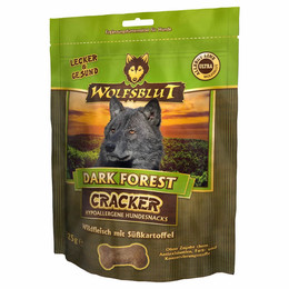 Produktbild von Wolfsblut Dark Forest Cracker Wild - 3 x 225 g