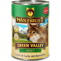 Produktbild von Wolfsblut Green Valley Adult Lamm & Lachs - 6 x 395 g