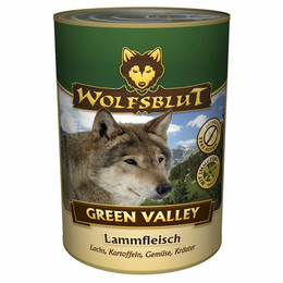 Produktbild von Wolfsblut Green Valley Nassfutter mit Lamm und Lachs - 6 x 395 g