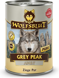 Produktbild von Wolfsblut Grey Peak Pure Adult Ziege - 6 x 395 g