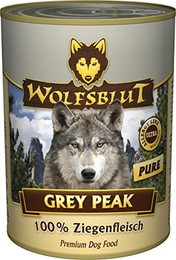 Produktbild von Wolfsblut Grey Peak Pure Ziegenfleisch Nassfutter - 6 x 395 g