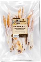 Produktbild von Wolfsblut High Country Kaninchenohren mit Fell - 200 g