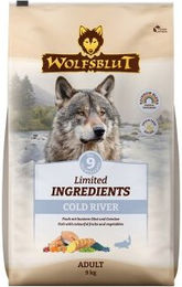 Produktbild von WOLFSBLUT Limited Ingredients Trockenfutter Hund, Adult, Cold River 2x9 kg