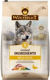 Produktbild von WOLFSBLUT Limited Ingredients, Trockenfutter Hund, Adult, Wild Duck 2x9 kg