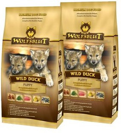 Produktbild von WOLFSBLUT Puppy Wild Duck Entenfleisch mit Kartoffel - 2 x 2 kg