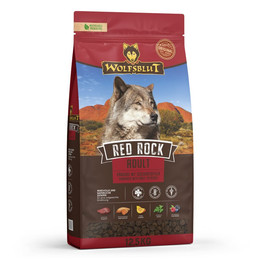 Produktbild von WOLFSBLUT Red Rock Kängurufleisch mit Süßkartoffeln Hundetrockenfutter - 12,5 kg