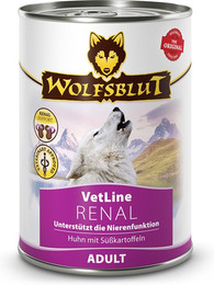 Produktbild von Wolfsblut VetLine Renal Diätfutter für Hunde - 6 x 395 g