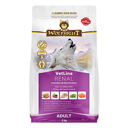 Produktbild von Wolfsblut VetLine Renal Huhn Trockenfutter für Hunde - 2 kg