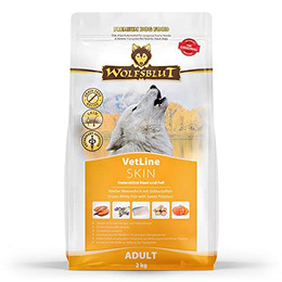 Produktbild von Wolfsblut VetLine Skin & Coat Trockenfutter für Hunde - 2 kg