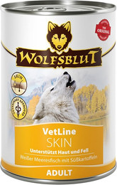 Produktbild von Wolfsblut VetLine Skin Weißer Meeresfisch - 6 x 395 g