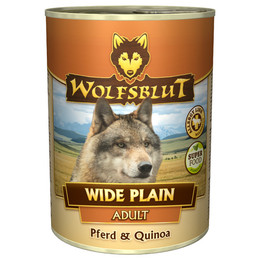 Produktbild von Wolfsblut Wide Plain Pferd & Quinoa Nassfutter - 6 x 395 g
