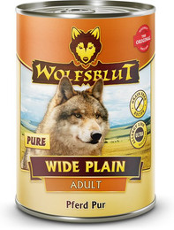 Produktbild von Wolfsblut Wide Plain Pure Pferdefleisch Nassfutter - 6 x 395 g
