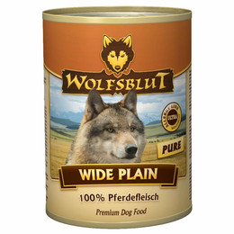 Produktbild von Wolfsblut Wide Plain Pure Pferdefleisch Nassfutter - 6 x 395 g