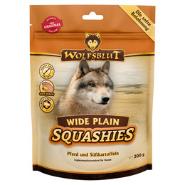 Produktbild von Wolfsblut Wide Plain Squashies Pferdefleisch und Süßkartoffel - 8 x 100 g